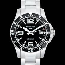 Thumbnail von Longines HydroConquest L37414566 - HydroConquest Automatic Black Dial Men's Watch </h1>