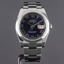 Thumbnail von Rolex Datejust 36 Blue Dial LC 100