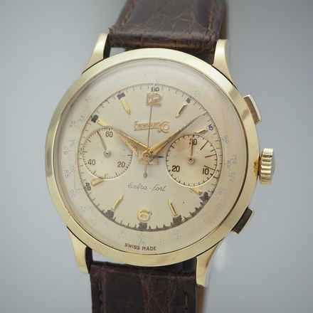  Eberhard & Co. Extra-Fort Chronograph Vintage 18k/750 Gold </h1> 