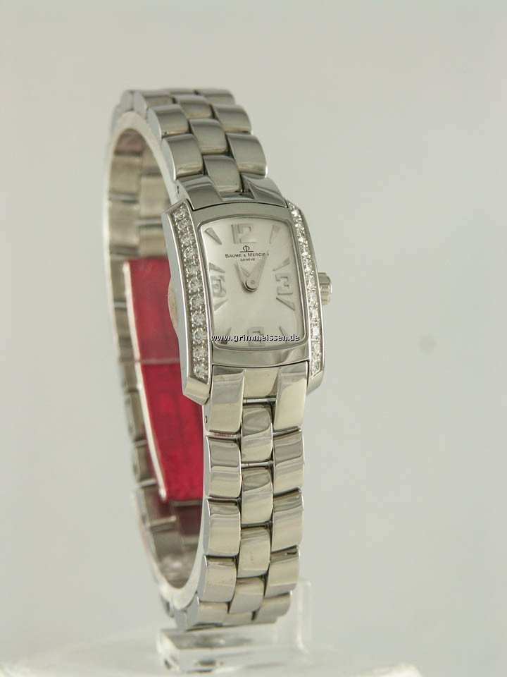 Baume & Mercier Damenarmbanduhr Hampton Milleis Mini