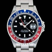 Thumbnail von Rolex GMT-Master II 16710 - GMT Master II Automatic Black Dial Stainless Steel Men's Watch </h1>