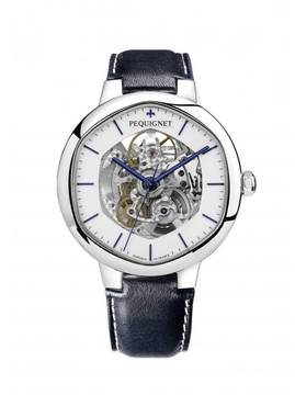  Pequignet Exagone Montre Exagone Squelette white 
