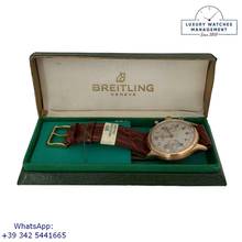 Thumbnail von Breitling Premier 777 chronograph first series rose gold 18KT 1946’s </h1>
