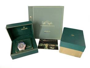 Thumbnail von Rolex GMT-Master I 16700 Pepsi By Tiffany 1992’s Expertise Carlo Pergola </h1>