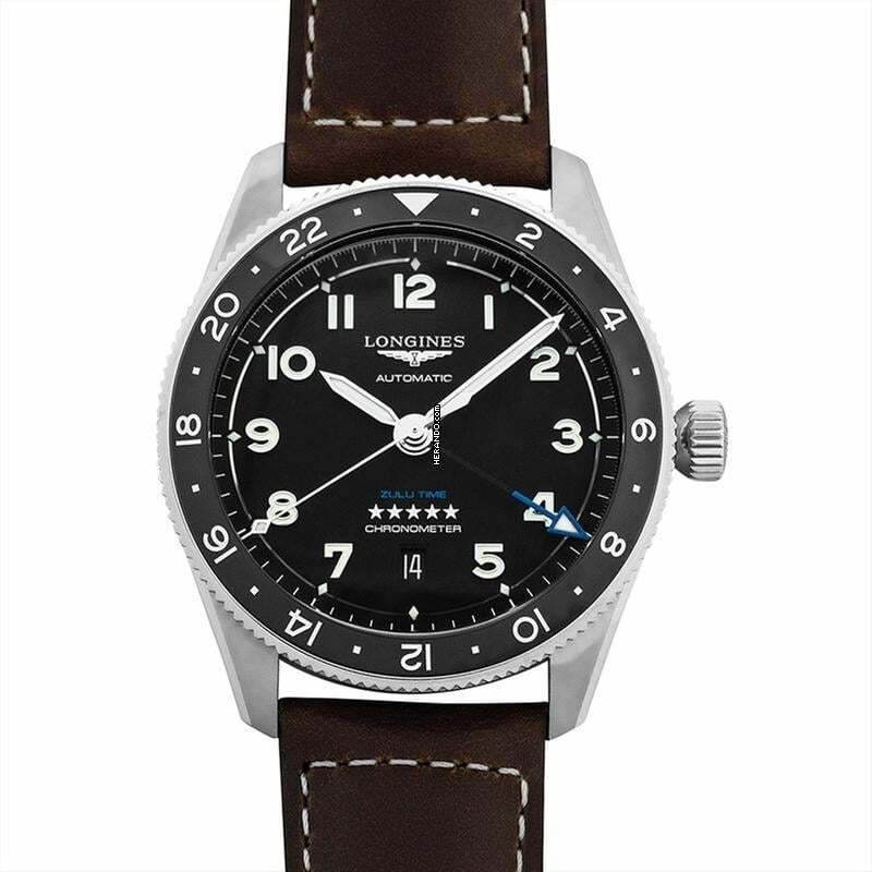 Longines Spirit L38124532 - Longines Spirit Automatic Black Dial Stainless Steel Men's Watch </h1>