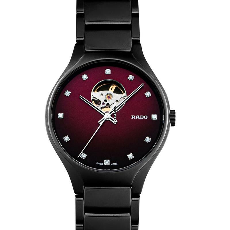 Rado True R27107742 - True Secret Automatic Red Dial Ceramic Unisex Watch </h1>