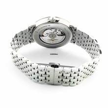 Thumbnail von Longines Elegant L49114116 - The Longines Elegant Collection Automatic White Dial Stainless Steel Men's Wat </h1>