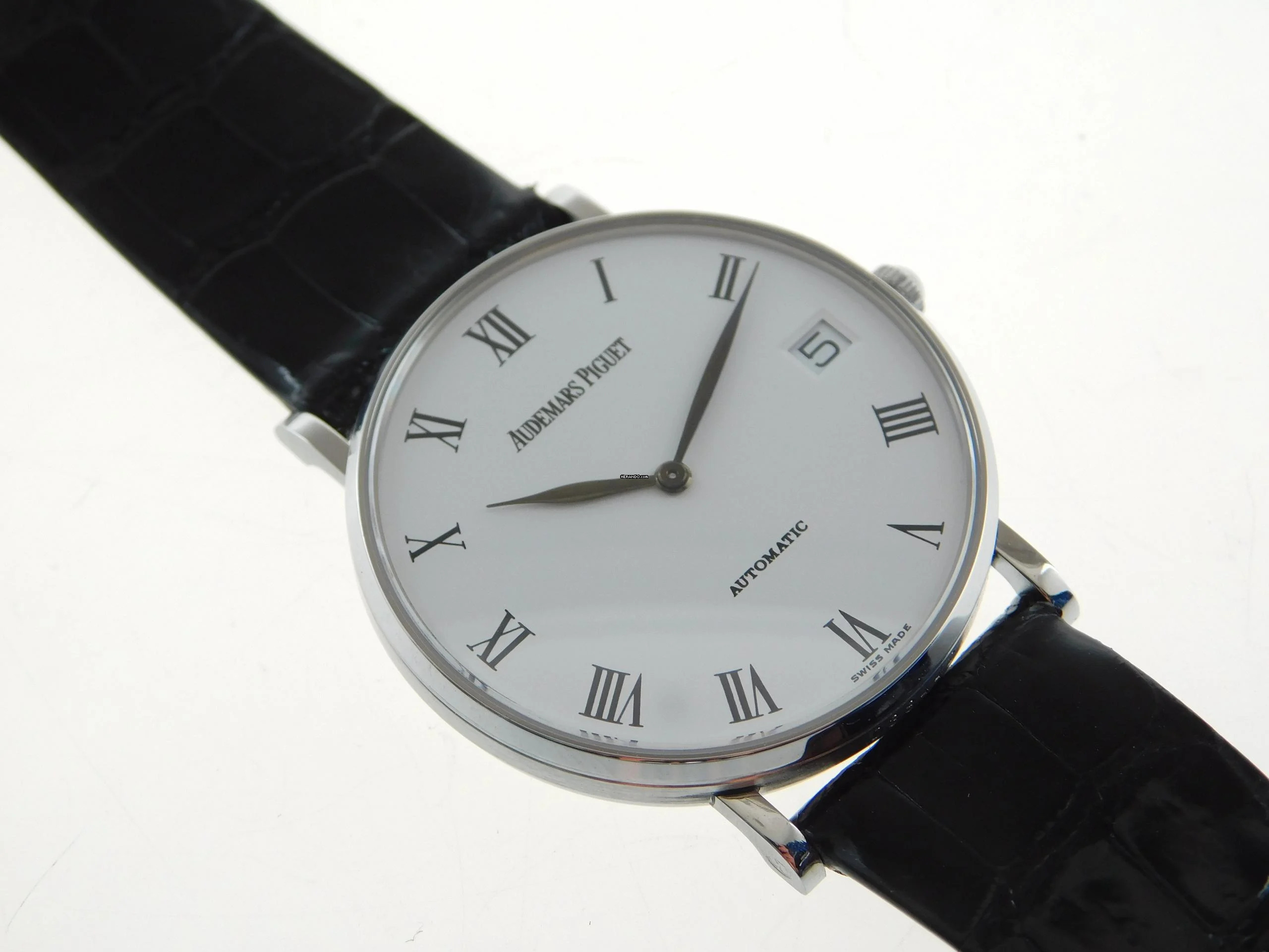 Audemars Piguet Calatrava Stahl limited Edition 200 Stück im Sammler Full Set B & P v 1994 ST.14682.002 </h1>