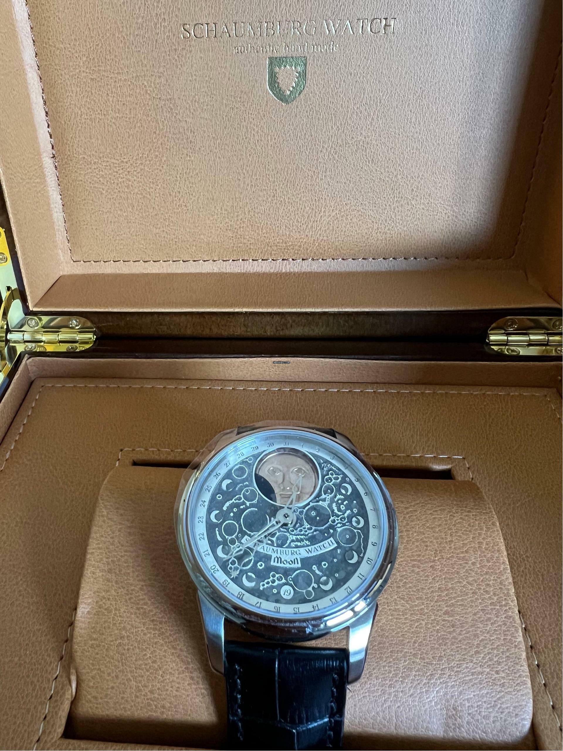 Schaumburg Grand Perpetual Moon Landscape handmade