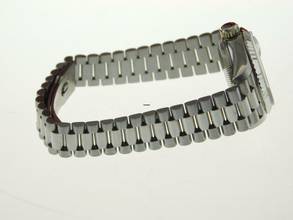 Thumbnail von Rolex Lady-Datejust 18 Kt Weißgold 26 mm im Best Zustand mit Box und Zubehör volles Band </h1>