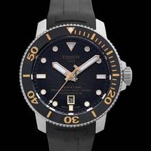 Thumbnail von Tissot T120.607.17.441.01 - Seastar Automatic Black Dial Stainless Steel Men's Watch </h1>