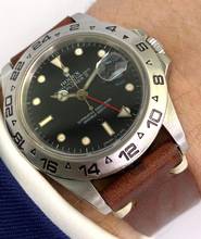 Thumbnail von Rolex Explorer II Vintage Explorer II Black RAIL Dial ASSAD Automatic FULL SET Box Papers 16550 16550