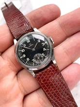 Thumbnail von Omega Rare Art Deco 30mm Ladys Damen Handwinding Unrestored Black Sector Dial </h1>