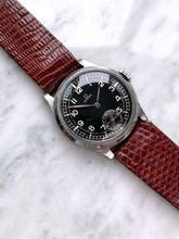 Thumbnail von Omega Rare Art Deco 30mm Ladys Damen Handwinding Unrestored Black Sector Dial </h1>