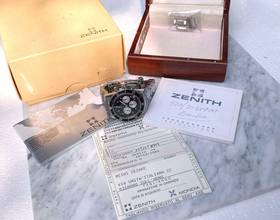 Thumbnail von Zenith El Primero Chronograph Very Rare MK2 El Primero De Luca Automatik Chronograph FULL SET 010310400 010310400