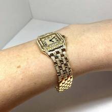 Thumbnail von Cartier Panthère 23mm Quartz 18K Yellow Gold ~1.7TCW DIAMOND Watch </h1>
