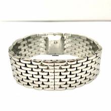 Thumbnail von Cartier Panthère RUBAN Quartz Steel 0.27TCW Diamond Watch Pink MOP Dial </h1>