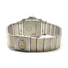 Thumbnail von Cartier Santos Galbée 29mm Quartz 2 Tone 1.70TCW Diamond Watch </h1>