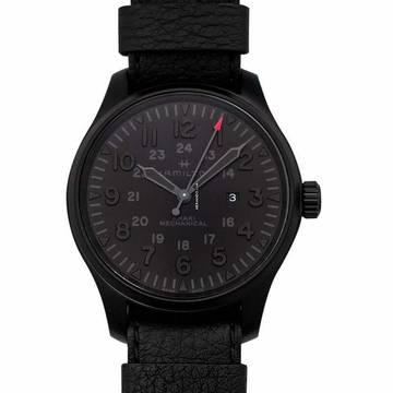  Hamilton Khaki Field H69809730 - Khaki Field Manual-winding Black Dial Stainless steel Men's Watch </h1> 