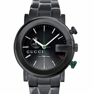  Gucci G-Chrono YA101331 - G-Chrono Quartz Black Dial Stainless Steel Men's Watch </h1> 