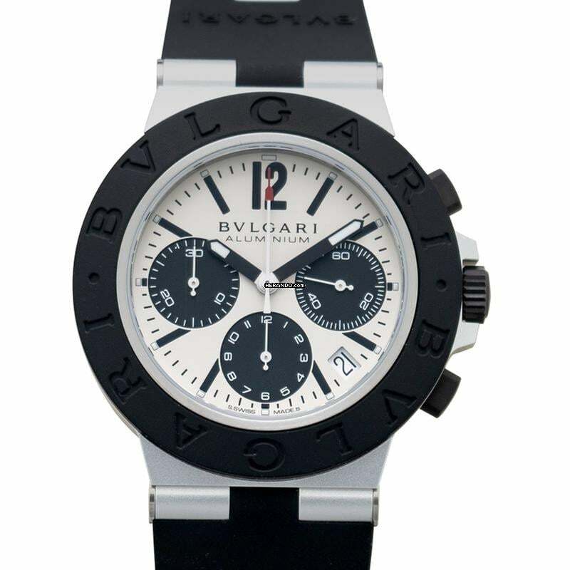 Bulgari Bulgari 103383 - Bvlgari Bvlgari Automatic Grey Dial Aluminium Men's Watch </h1>