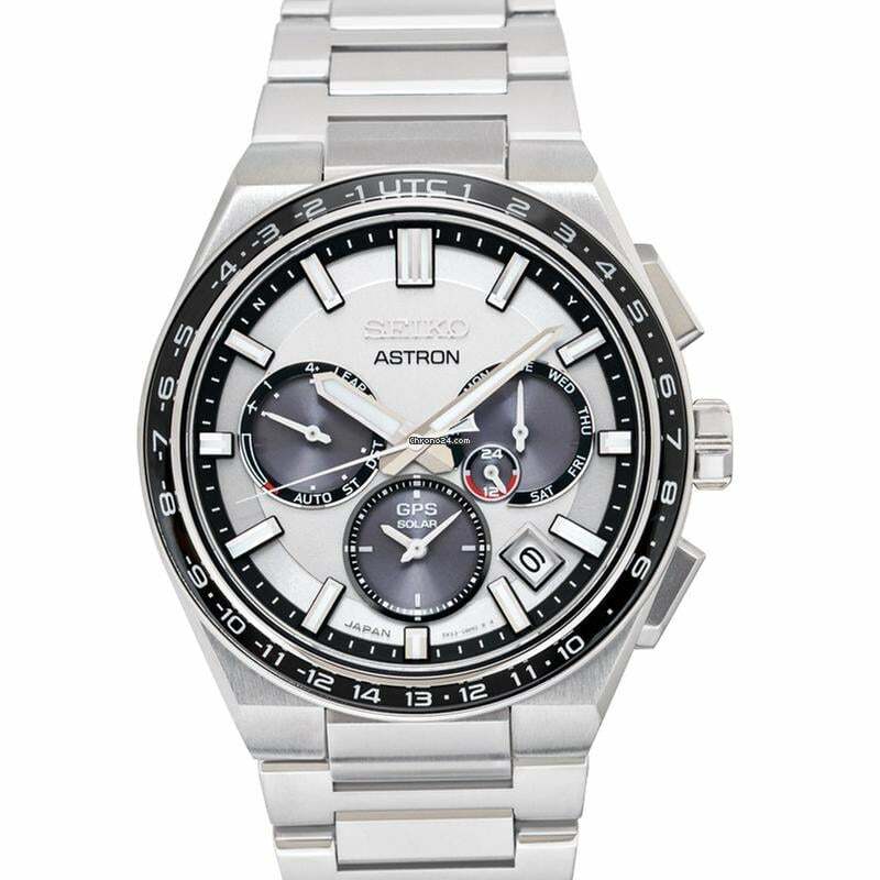 Seiko Astron GPS Solar SBXC107 - Astron SOLAR Grey Dial Titanium Men's Watch </h1>