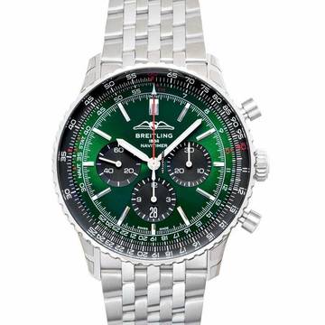  Breitling Navitimer AB0137241L1A1 - Navitimer Automatic Green Dial Stainless Steel Men's Watch </h1> 