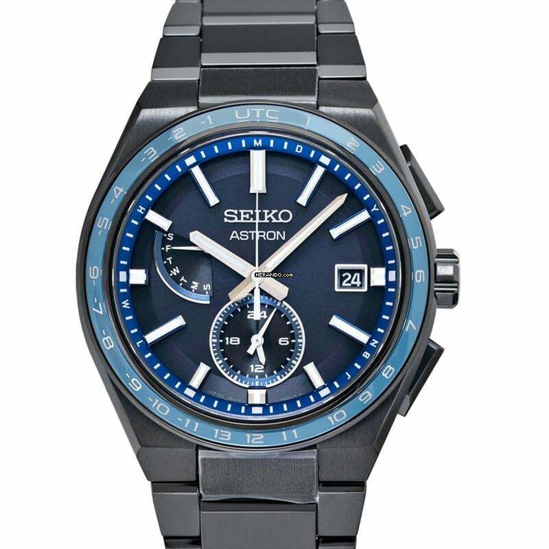 Seiko Prospex SBXY041 - Prospex SOLAR Black Dial Titanium Men's Watch </h1>