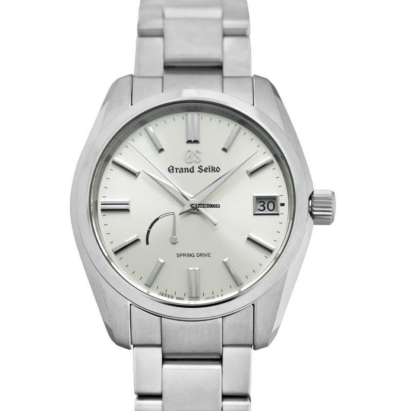 Grand Seiko Heritage Collection SBGA437 - Spring Drive Spring-Drive Silver Dial Stainless Steel Men's Watch </h1>