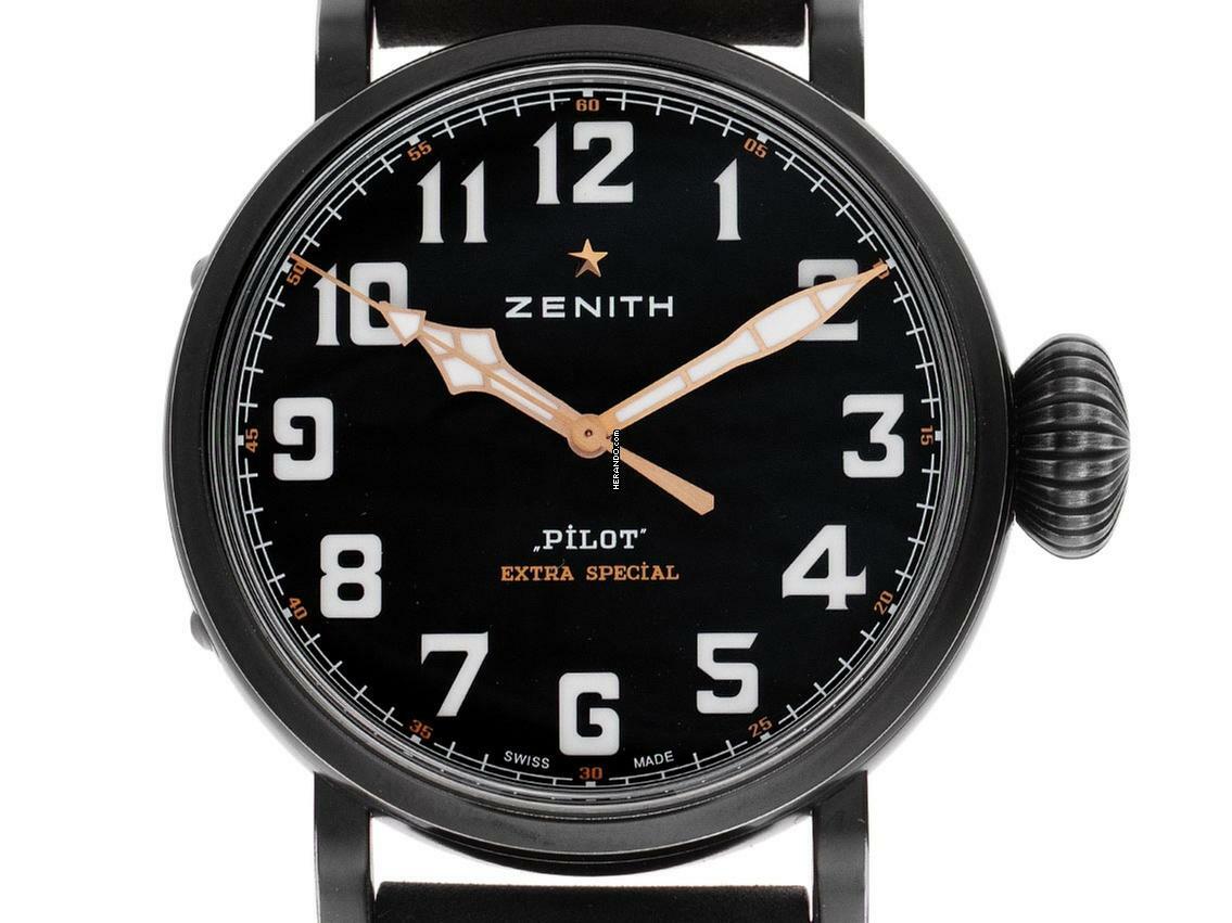 Zenith Pilot Type 20 Ton UP Ref.11.2432.679/21.C900 2022 Full Set Ungetragen