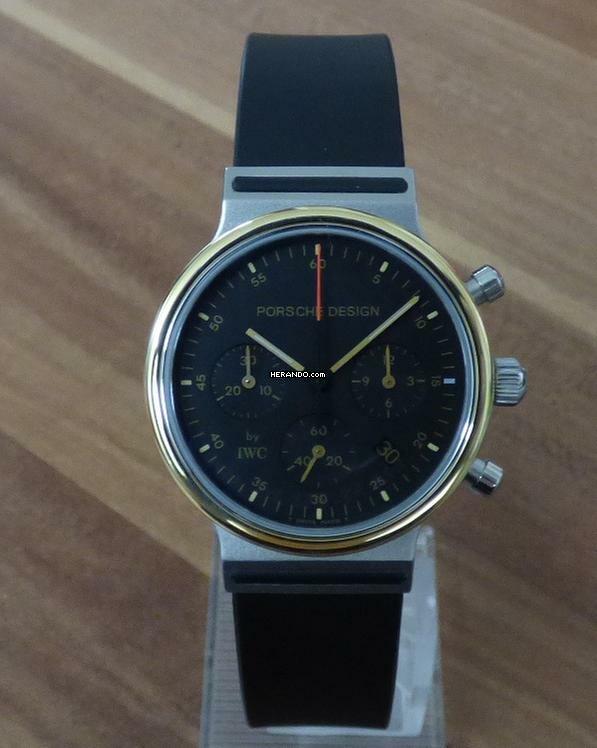 IWC Porsche Design Chronograph Ref. 3720 Stahl / Gold </h1>