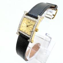 Thumbnail von Hermès Heure H 25mm 2 Tone 0.92TCW DIAMOND Watch </h1>