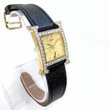 Thumbnail von Hermès Heure H 25mm 2 Tone 0.92TCW DIAMOND Watch </h1>