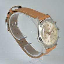 Thumbnail von Wyler Vetta chronograph 281-107 Valjoux 23 Silver dial 1960’s </h1>