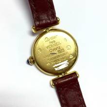 Thumbnail von Cartier Vermeil COLISEE Quartz 24mm GoldPlated DIAMONDS & RED RUBIES  Watch </h1>