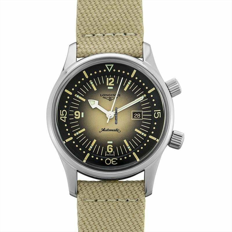 Longines Legend Diver L33744302 - Legend Diver Automatic Beige Dial Stainless Steel Men's Watch </h1>