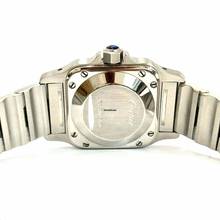 Thumbnail von Cartier Santos Galbée 24mm Automatic Steel ~1.5TCW Diamond Watch </h1>