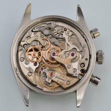 Thumbnail von Rolex Chronograph 6034 Pre Daytona bicolor dial 1950s </h1>
