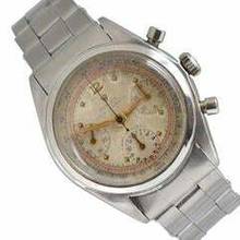 Thumbnail von Rolex Chronograph 6034 Pre Daytona bicolor dial 1950s </h1>