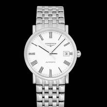 Thumbnail von Longines Elegant L48094116 - The Longines Elegant Collection Automatic White Dial Stainless Steel Ladies Wa </h1>