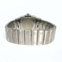 Thumbnail von Cartier Santos Galbée 29mm Quartz Steel 1.57TCW Diamond Watch NEW MODEL </h1>