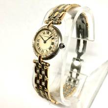 Thumbnail von Cartier Panthère VENDOME 24mm Quartz 3 Row 0.26TCW Diamond Watch </h1>
