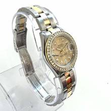 Thumbnail von Rolex Datejust Automatic 28mm 18K Yellow Gold & Steel Diamond Watch </h1>