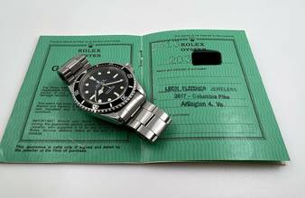 Thumbnail von Rolex Submariner (No Date) 1969 Submariner 5513 Non-serif dial Full Set with tags and 200m anchor