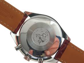 Thumbnail von Omega Speedmaster Ladies Chronograph Lady 39mm mit original Diamant Lünette und neuem echten Krokoband TOP </h1>