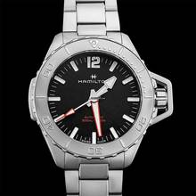 Thumbnail von Hamilton H77815130 - Khaki Navy Automatic Black Dial Stainless Steel Men's Watch </h1>