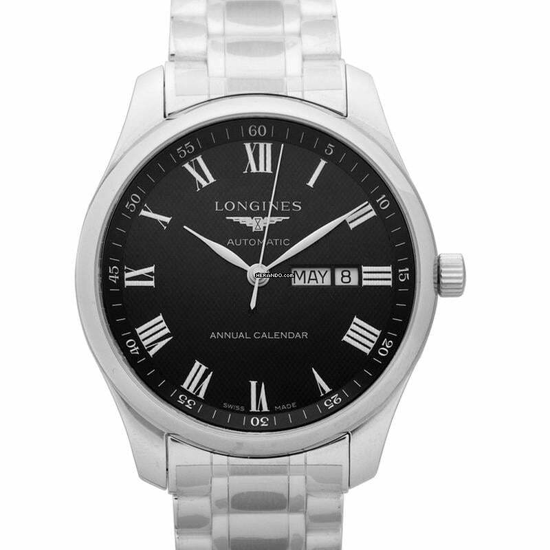 Longines Master Collection L29204516 - Master Collection Automatic Black Dial Men's Watch </h1>