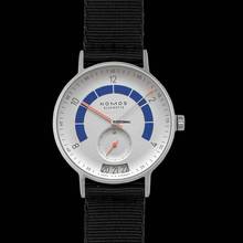 Thumbnail von NOMOS Autobahn 1303 - Autobahn Automatic Blue Dial Stainless Steel Men's Watch </h1>