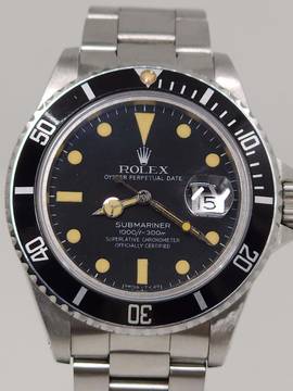  Rolex Submariner Date Transitional Submariner Date 16800 Full Set Matt Dial 7.09 mil series 