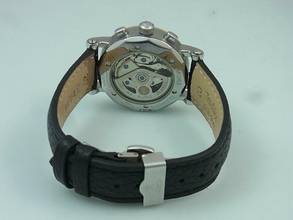 Thumbnail von Mühle Glashütte Nautische M13150 Chronograph Herrenuhr Edelstahl/gold Glasboden </h1>